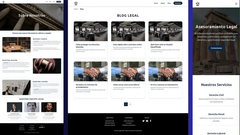 Imagen del proyecto Legal Staff